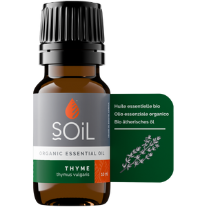 Organic Thyme Essential Oil (Thymus Vulgaris) 10ml