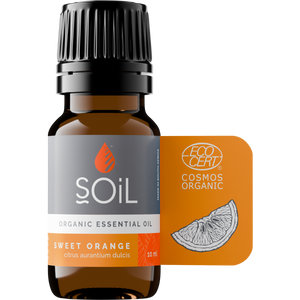 Organic Orange Essential Oil (Citrus Sinensis) 10ml