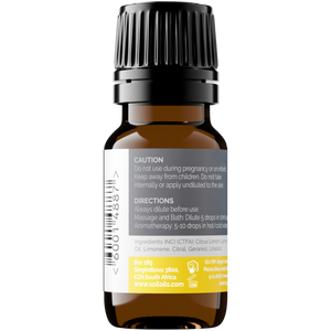 Organic Lemon Essential Oil (Citrus Limon) 10ml