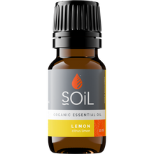 Organic Lemon Essential Oil (Citrus Limon) 10ml