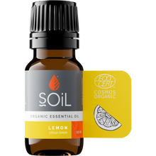 Organic Lemon Essential Oil (Citrus Limon) 10ml