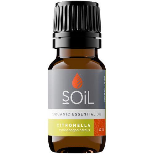 Organic Citronella Essential Oil (Cymbopogon Nardus) 10ml