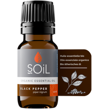 Organic Black Pepper Essential Oil (Piper Nigrum) 20ml