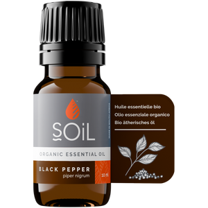 Organic Black Pepper Essential Oil (Piper Nigrum) 20ml