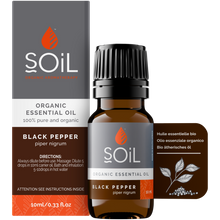 Organic Black Pepper Essential Oil (Piper Nigrum) 20ml