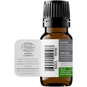 Organic Basil Essential Oil (Ocimum Basilicum) 20ml