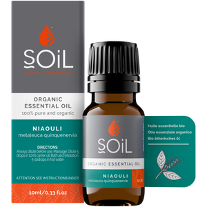 Organic Niaouli Essential Oil (Melaleuca QuinQuenervia) 30ml