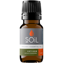 Organic Vetiver Essential Oil (Vetiveria Zizanoides) 10ml