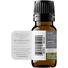 Organic Vetiver Essential Oil (Vetiveria Zizanoides) 10ml