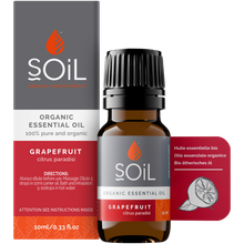 Organic Grapefruit Essential Oil (Citrus Paradisi) 10ml