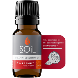 Organic Grapefruit Essential Oil (Citrus Paradisi) 10ml