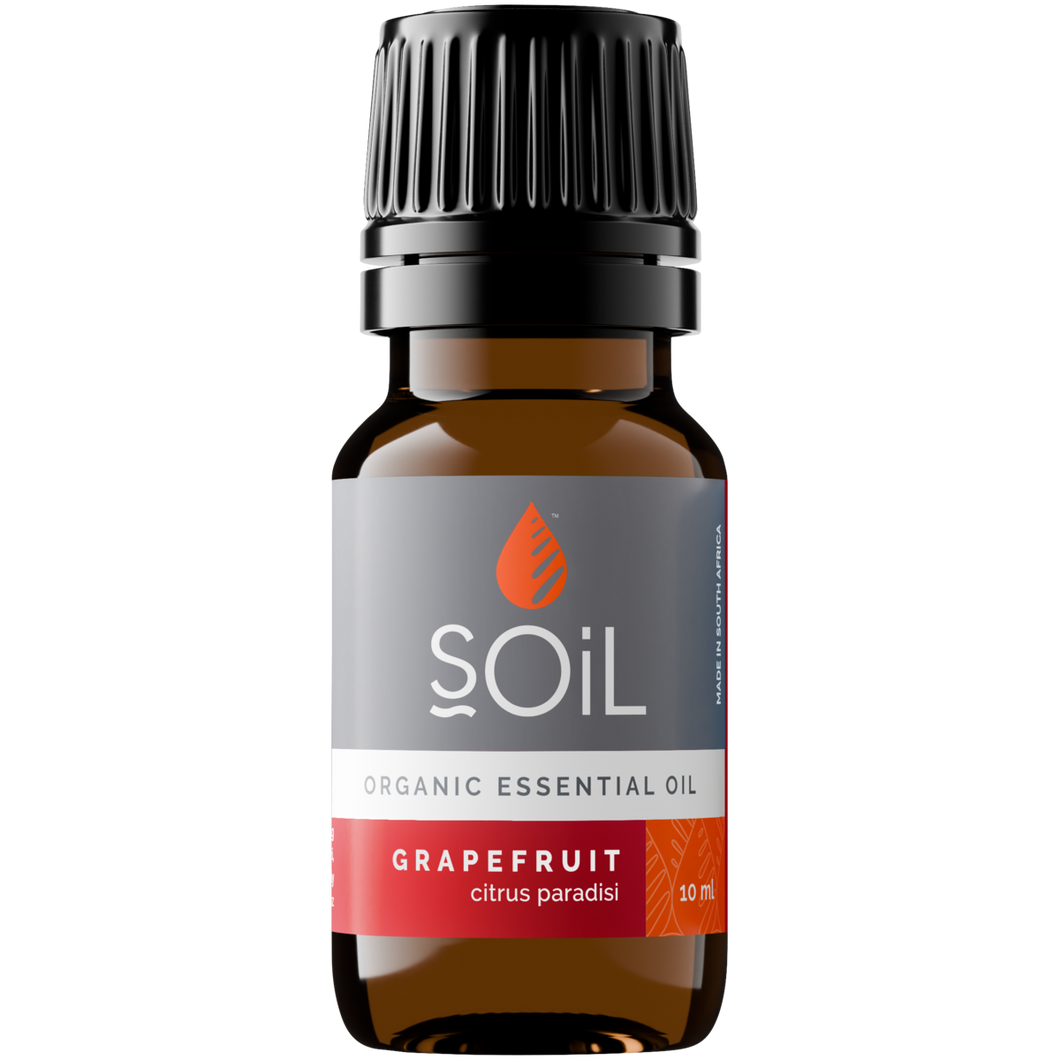 Organic Grapefruit Essential Oil (Citrus Paradisi) 10ml