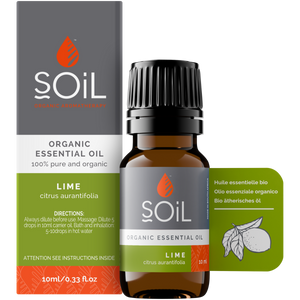 Organic Lime Essential Oil (Citrus Aurantifolia) 20ml