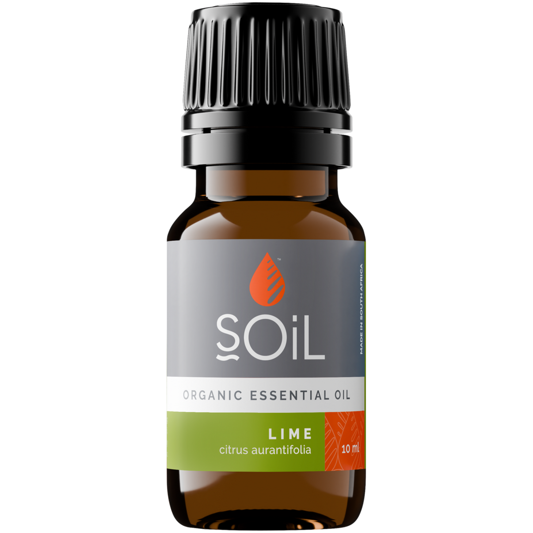 Organic Lime Essential Oil (Citrus Aurantifolia) 10ml