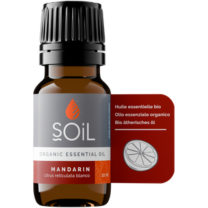 Organic Mandarin Essential Oil (Citrus Reticulata Blanco) 10ml