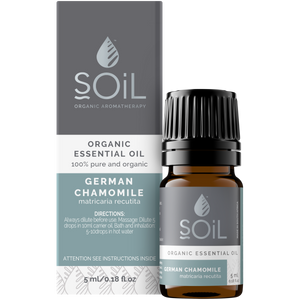 Organic Chamomile, German Essential Oil (Matricaria Recutita) 5ml