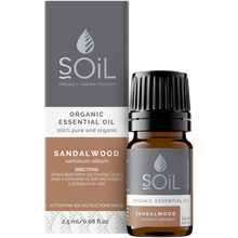 Organic Sandalwood Essential Oil (Santalum Spicatum) 2.5ml