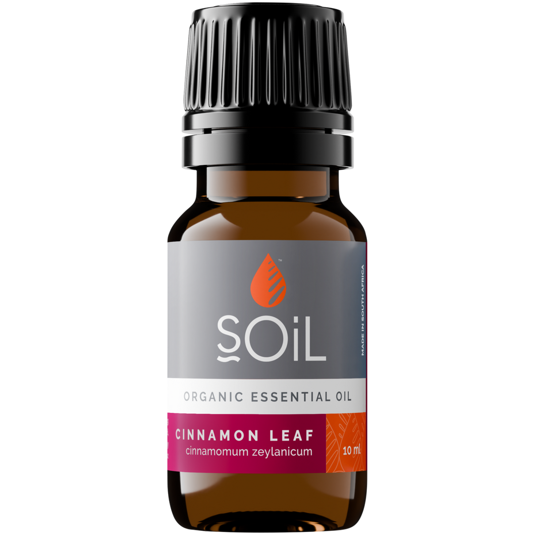 Organic Cinnamon Leaf Essential Oil (Cinnamoumm Zeylanicum) 10ml