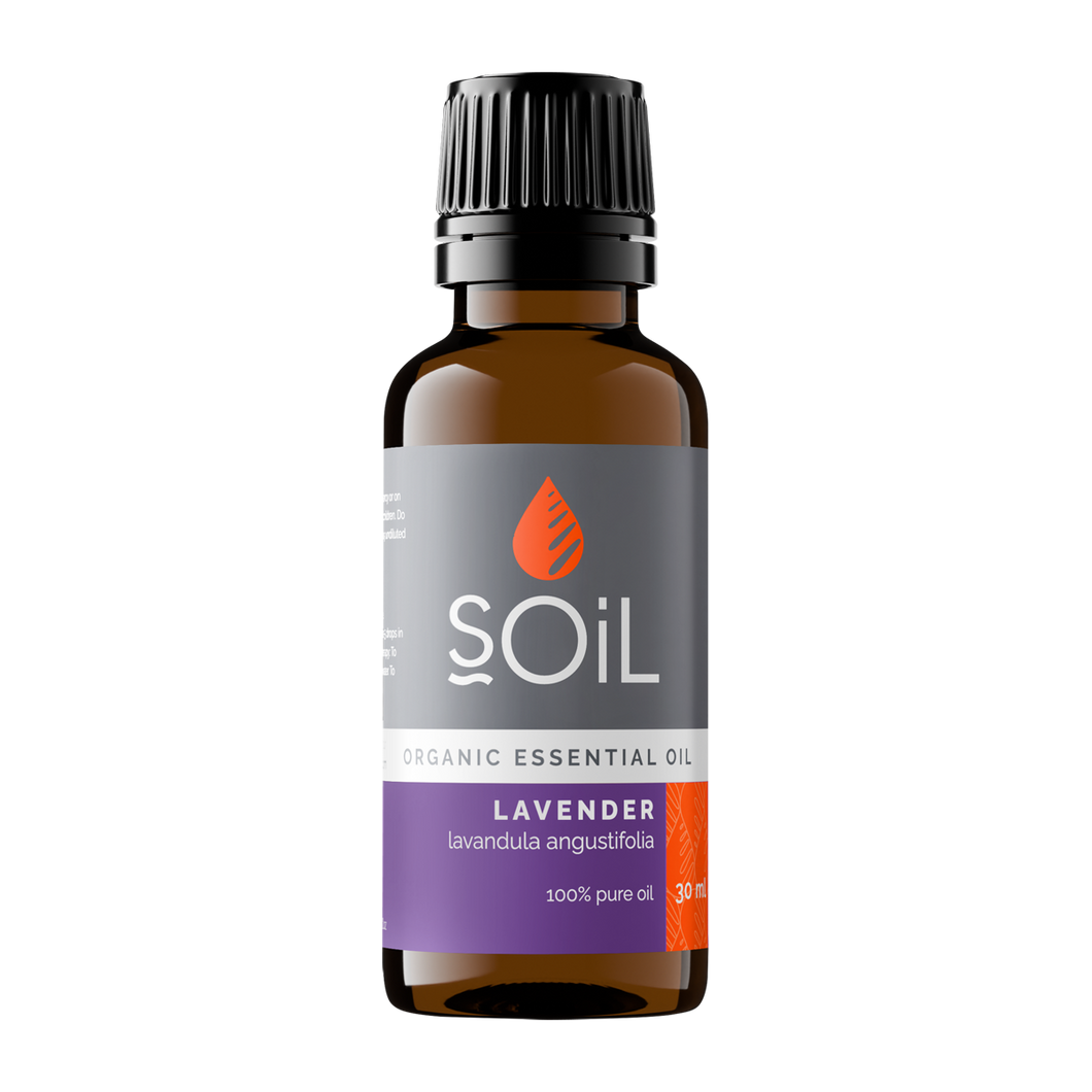 Organic Lavender Essential Oil (Lavandula Angustifolia) 30ml